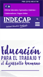 Mobile Screenshot of indecap.edu.co
